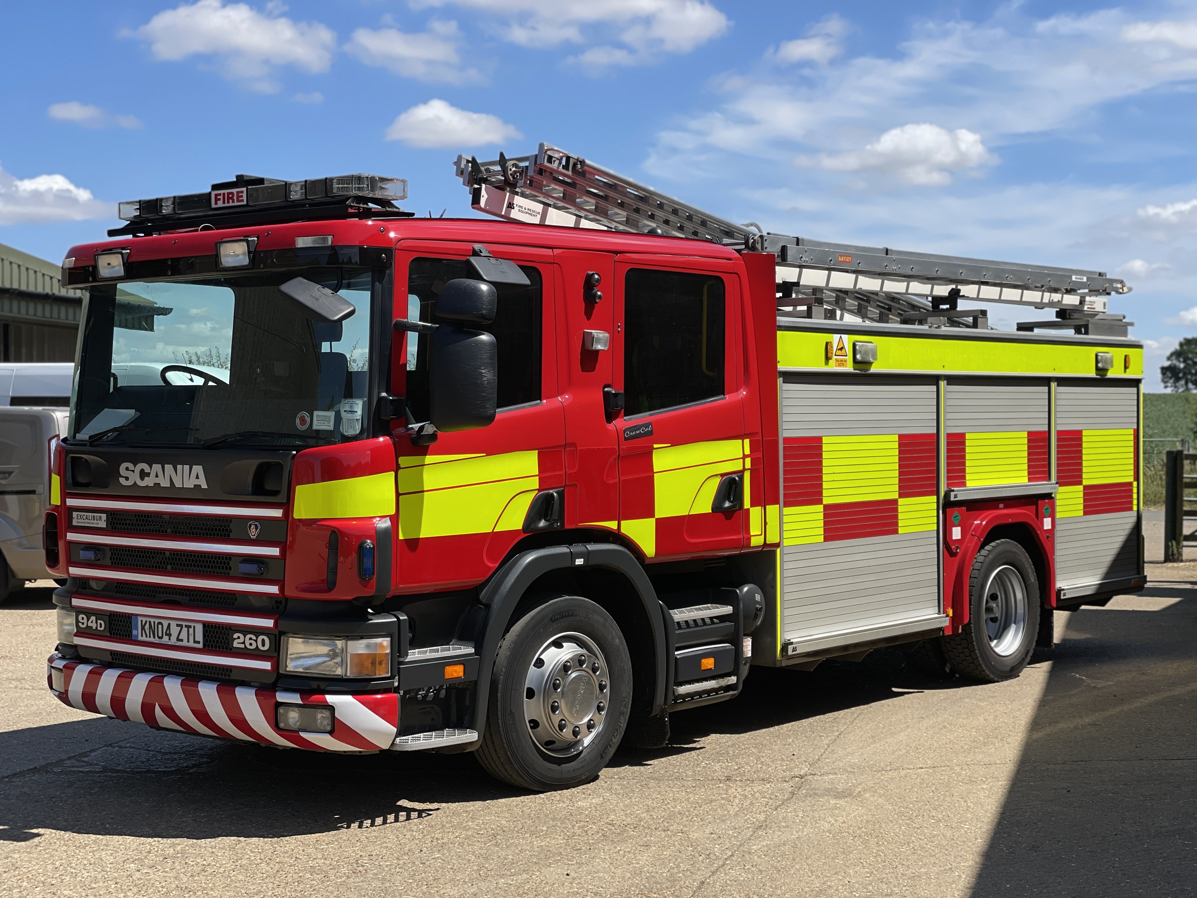 Scania pumping appliance