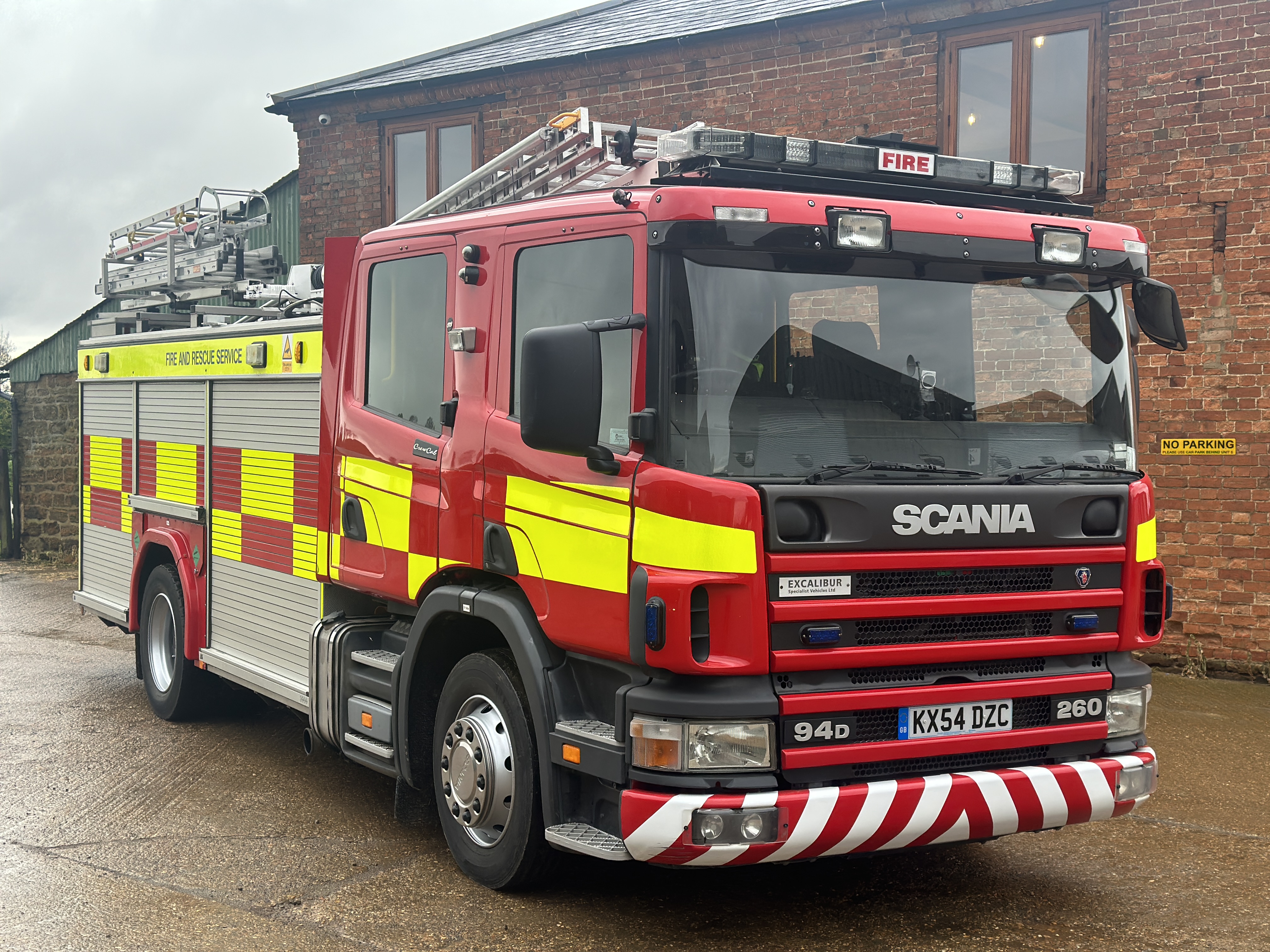 Scania 94D at the Mawsley EVS premises